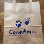 Papiertüte für Hundeschule und Webshop